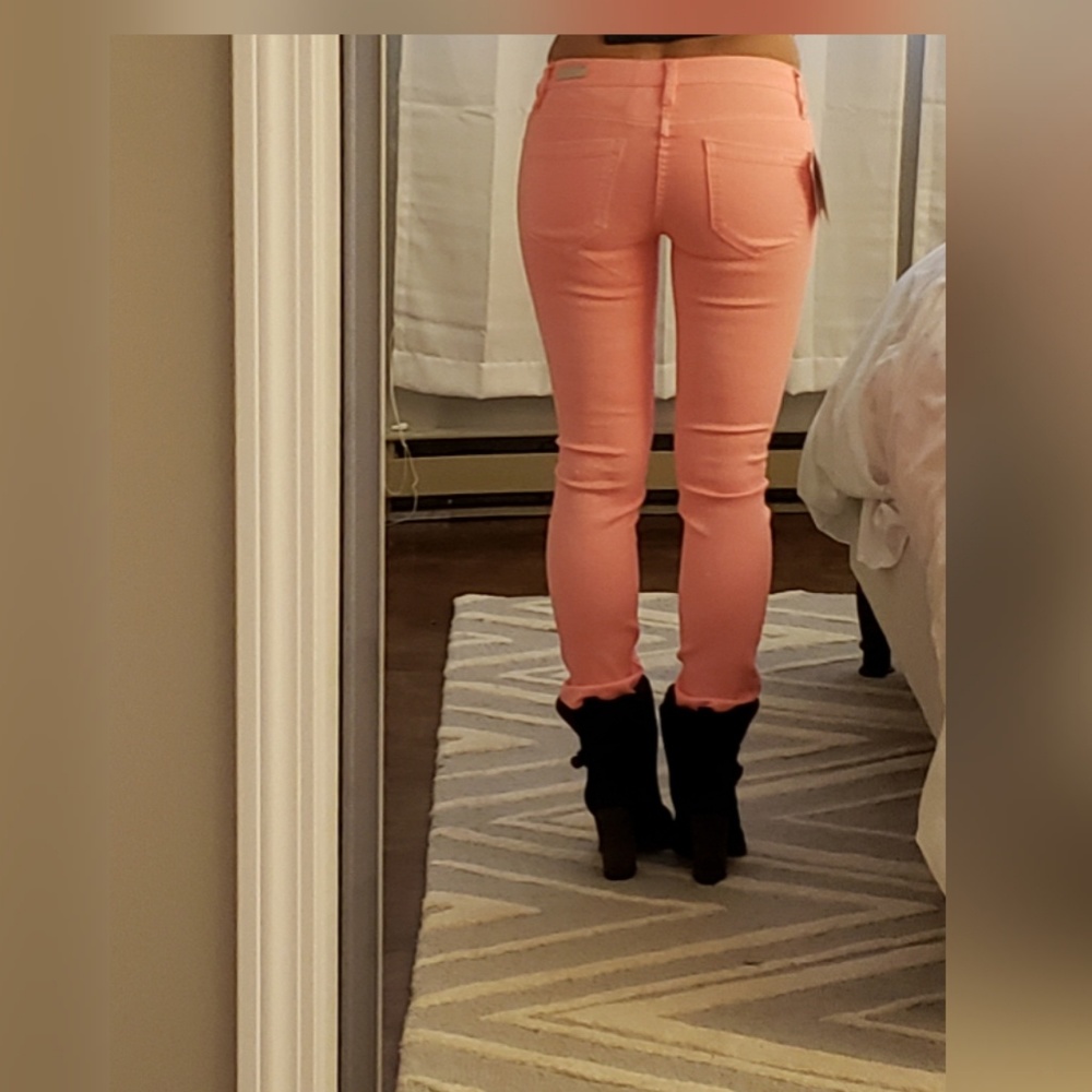 Blank NYC skinny jeans CORAL 27 pink stretch